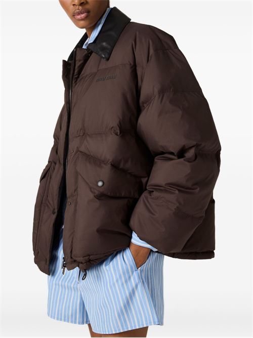 Pongetec down jacket MIU MIU | ML110715WXF0192
